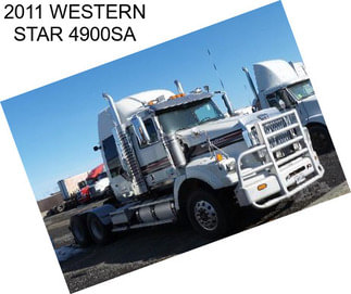 2011 WESTERN STAR 4900SA