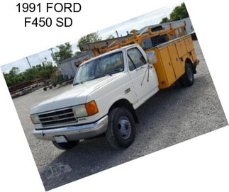 1991 FORD F450 SD