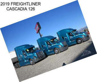 2019 FREIGHTLINER CASCADIA 126