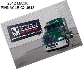 2012 MACK PINNACLE CXU613