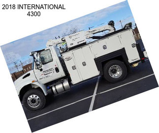 2018 INTERNATIONAL 4300