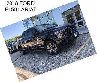 2018 FORD F150 LARIAT