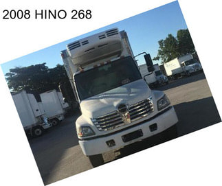 2008 HINO 268