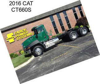 2016 CAT CT660S