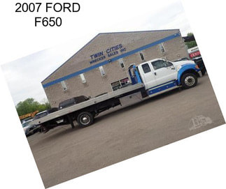 2007 FORD F650