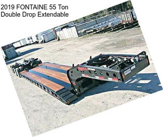 2019 FONTAINE 55 Ton Double Drop Extendable