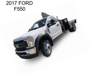 2017 FORD F550