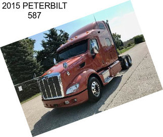 2015 PETERBILT 587