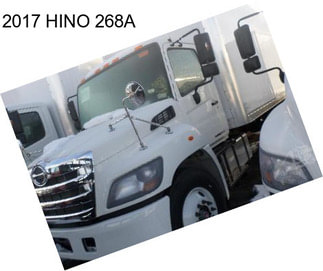 2017 HINO 268A