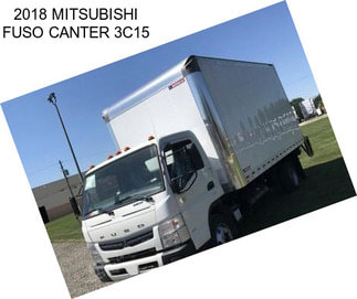 2018 MITSUBISHI FUSO CANTER 3C15