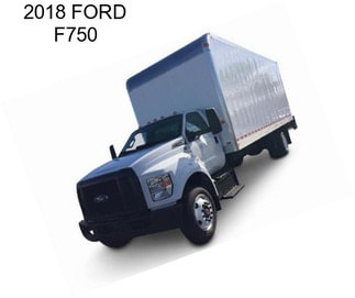 2018 FORD F750