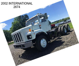 2002 INTERNATIONAL 2674