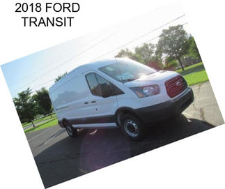 2018 FORD TRANSIT