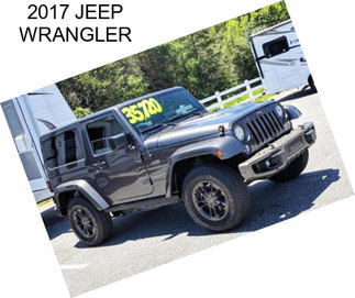 2017 JEEP WRANGLER