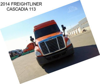 2014 FREIGHTLINER CASCADIA 113