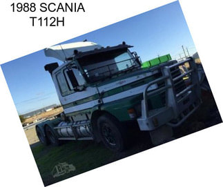 1988 SCANIA T112H