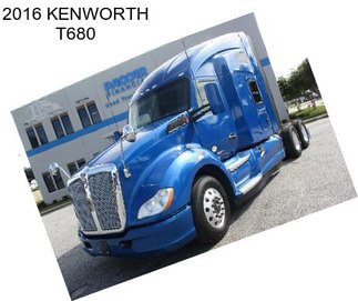 2016 KENWORTH T680