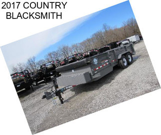 2017 COUNTRY BLACKSMITH