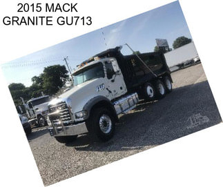 2015 MACK GRANITE GU713