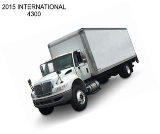 2015 INTERNATIONAL 4300