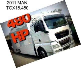 2011 MAN TGX18.480