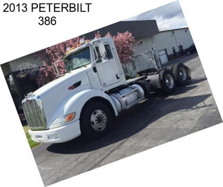 2013 PETERBILT 386