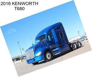 2016 KENWORTH T680