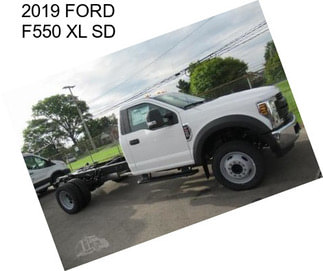 2019 FORD F550 XL SD