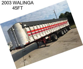 2003 WALINGA 45FT