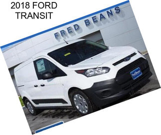 2018 FORD TRANSIT