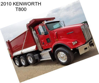 2010 KENWORTH T800