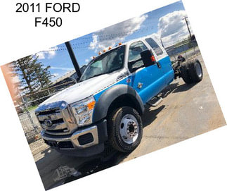 2011 FORD F450