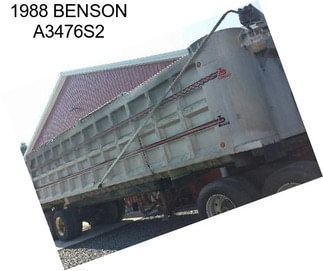 1988 BENSON A3476S2