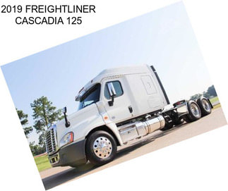 2019 FREIGHTLINER CASCADIA 125