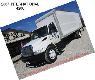 2007 INTERNATIONAL 4200