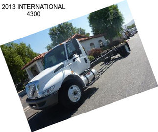 2013 INTERNATIONAL 4300