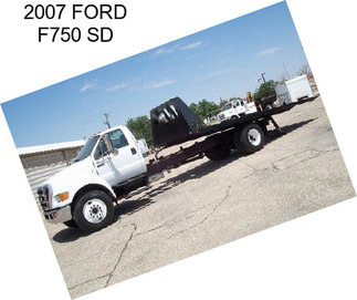 2007 FORD F750 SD