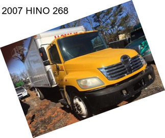 2007 HINO 268