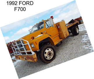 1992 FORD F700