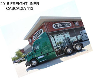 2016 FREIGHTLINER CASCADIA 113