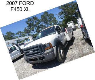 2007 FORD F450 XL
