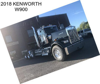 2018 KENWORTH W900