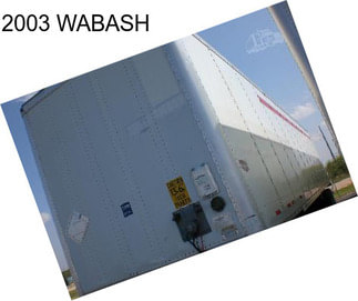 2003 WABASH