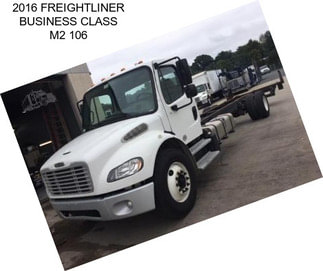 2016 FREIGHTLINER BUSINESS CLASS M2 106