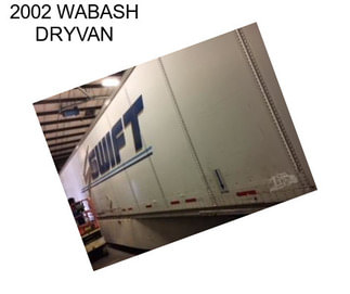 2002 WABASH DRYVAN