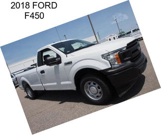 2018 FORD F450