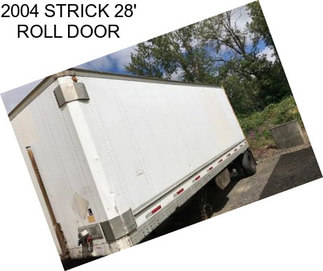 2004 STRICK 28\' ROLL DOOR