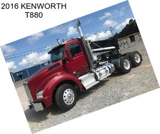 2016 KENWORTH T880