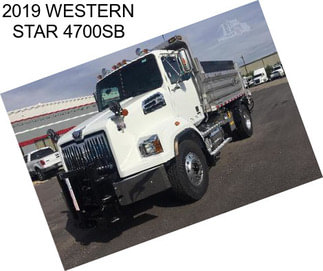 2019 WESTERN STAR 4700SB