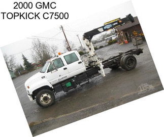 2000 GMC TOPKICK C7500